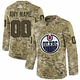 Edmonton Oilers Camo Men's Customized Adidas Jersey,baseball caps,new era cap wholesale,wholesale hats